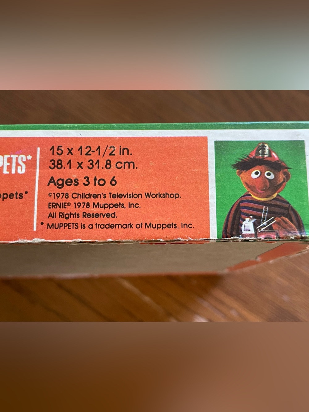 2 Vintage 1977 Sesame Street Muppets puzzles 24 pc 4670-5 4670-6 Cookie & Ernie - Picture 2 of 6
